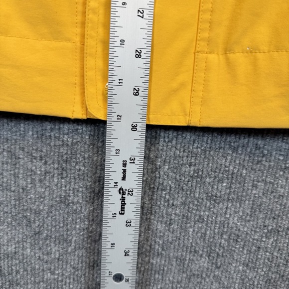 Paul & Shark Yachting Jacket Men Yellow XL Full Zip Bomber Windbreaker Blue Mesh - Picture 11 of 13